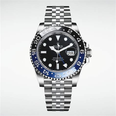 rolex gmt master batman chrono24